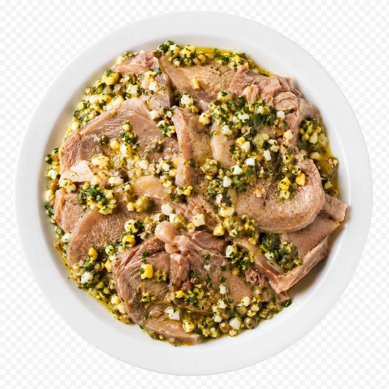 Tête de veau sauce gribiche